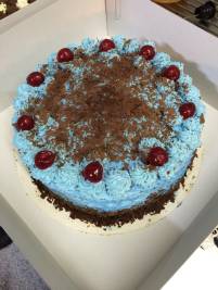 Torte blau